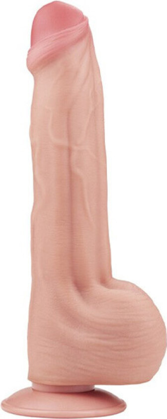Dildo Dual Layer Sliding Skin 29 cm