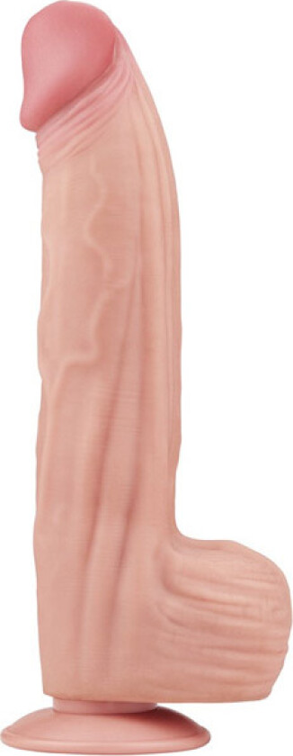 King Sized Sliding Skin Dual Layer Dildo 31 cm