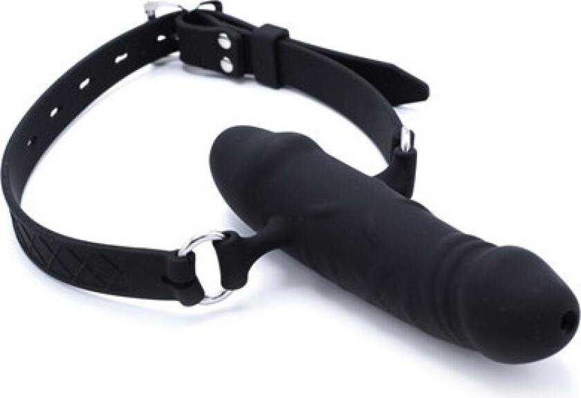 Silicone Double Penis Mouth Gag