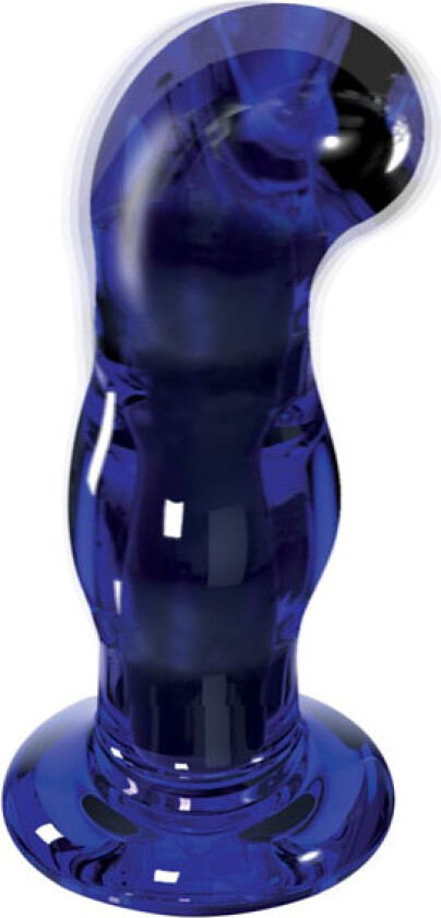 Gleaming Vibrating Glass Plug 11,5 cm
