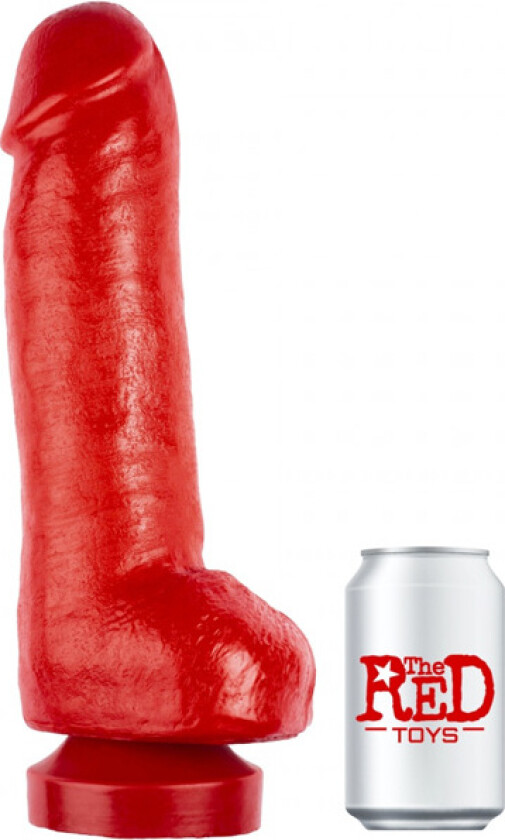 Super Donation Dildo Red 34 cm
