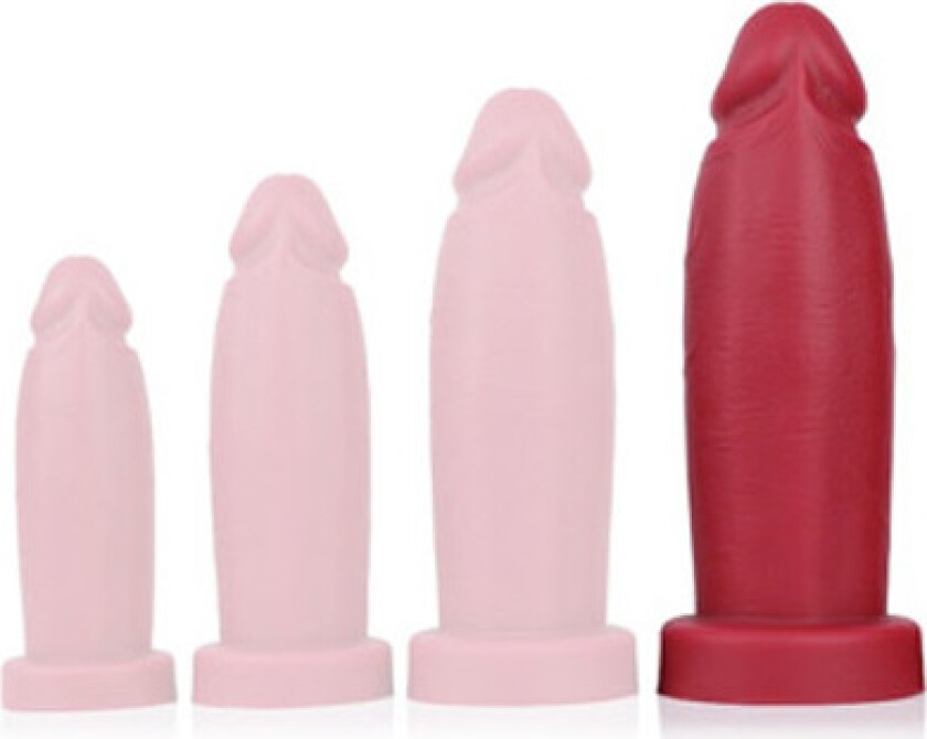 Larry Silicone Dildo Red 28,5 cm