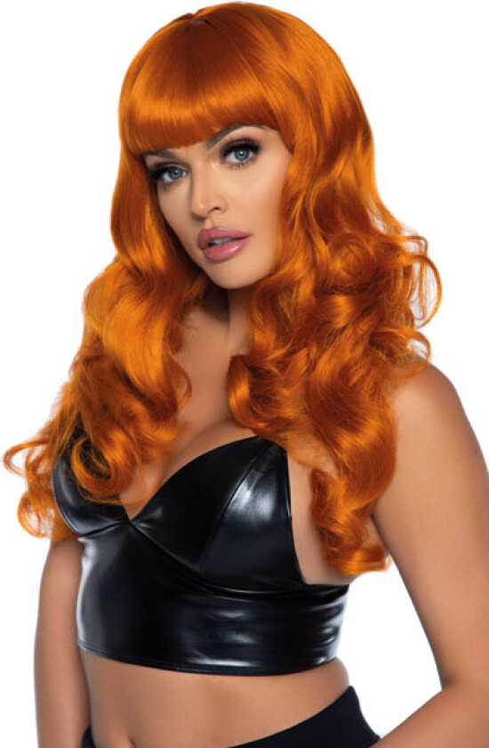 Misfit Long Wavy Wig Ginger