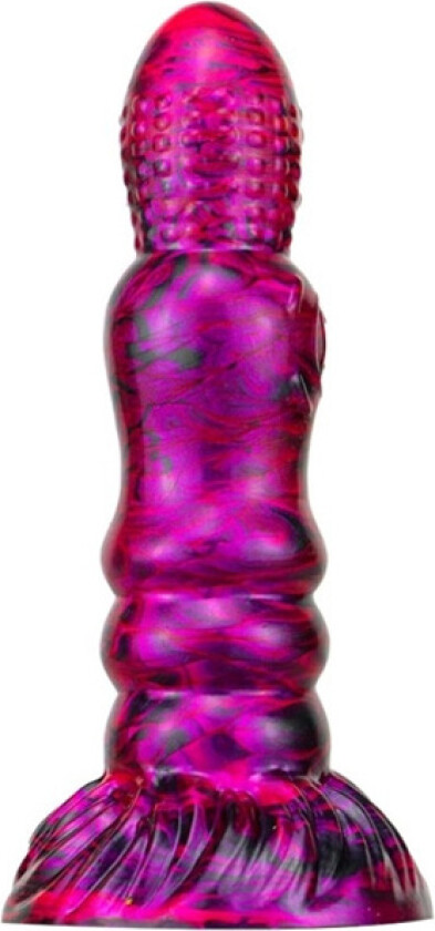 Dildo Peern Purple/Black 19,5 cm