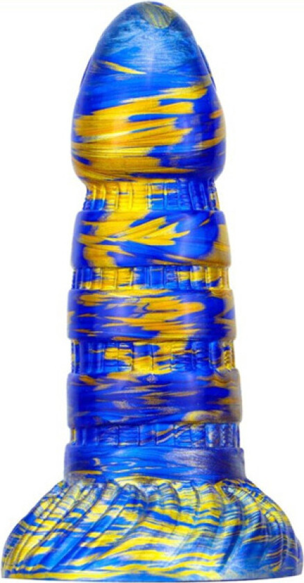 Dildo Torff Blue/Gold 19cm
