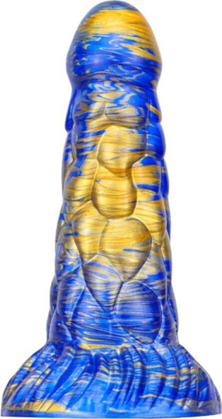 Dildo Cyrix Blue/Gold 18,5 cm