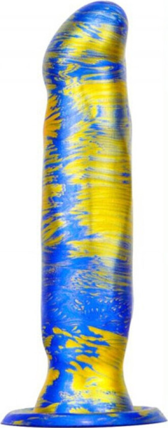 Dildo Marbex Blue/Gold 19 cm