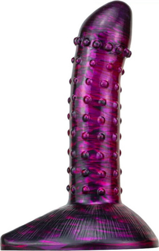 Dildo Saperli Purple/Black 19 cm