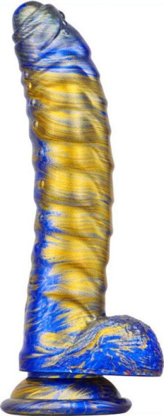 Dildo Gasix Blue/Gold 20,5 cm