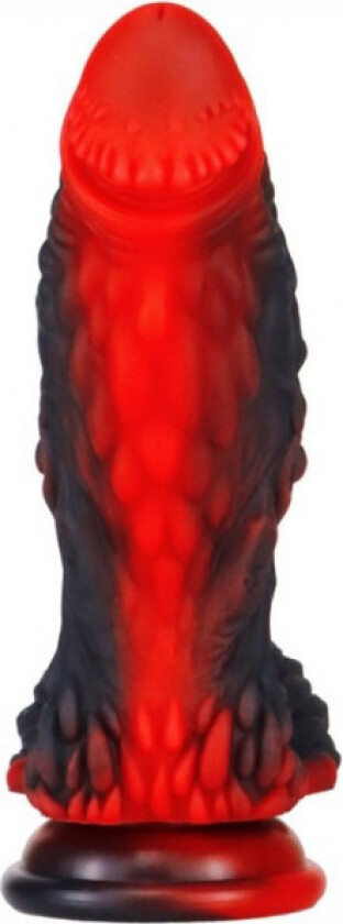 Dragon Dildo Yong Black-Red 20 cm