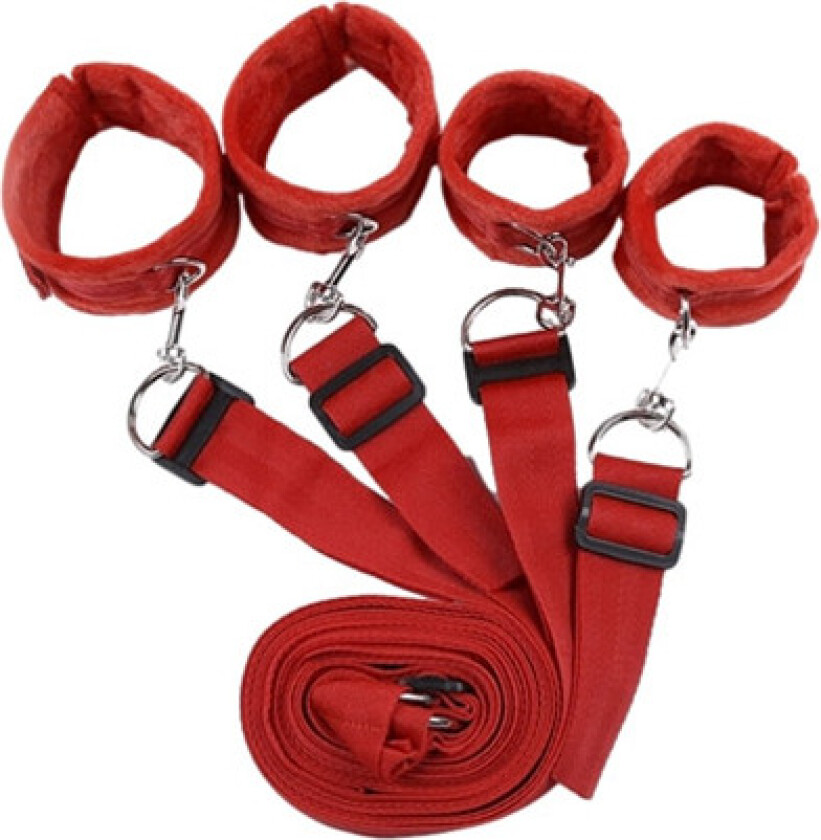 Bondage Bed Kit Red