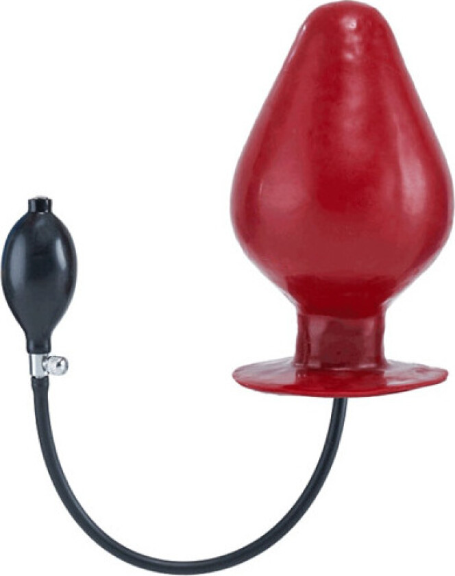 Inflatable Latex Plug Vortex Red XL