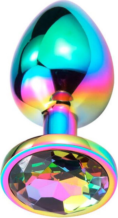 Space Journey Butt Plug With Jewel Small