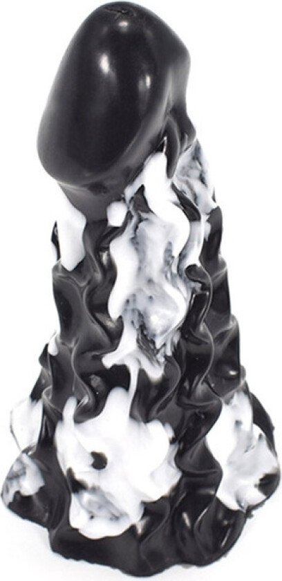 Himiks Dildo Black-White 22 cm