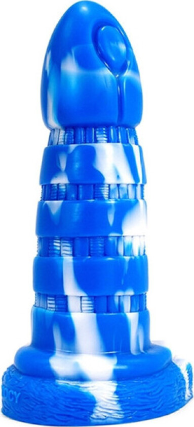Oblink Dildo Blue-White 21 cm