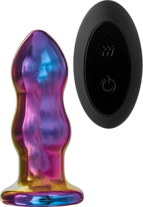 Glamour Glass Remote Vibe Curved Plug