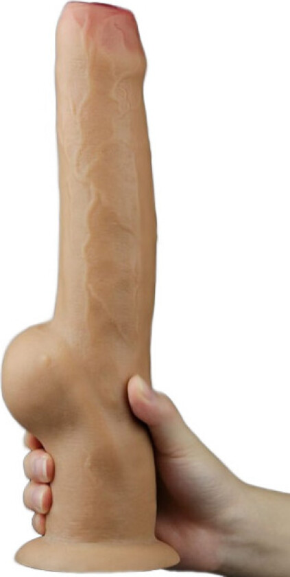 Dual-Layered Silicone Handle Cock 28 cm