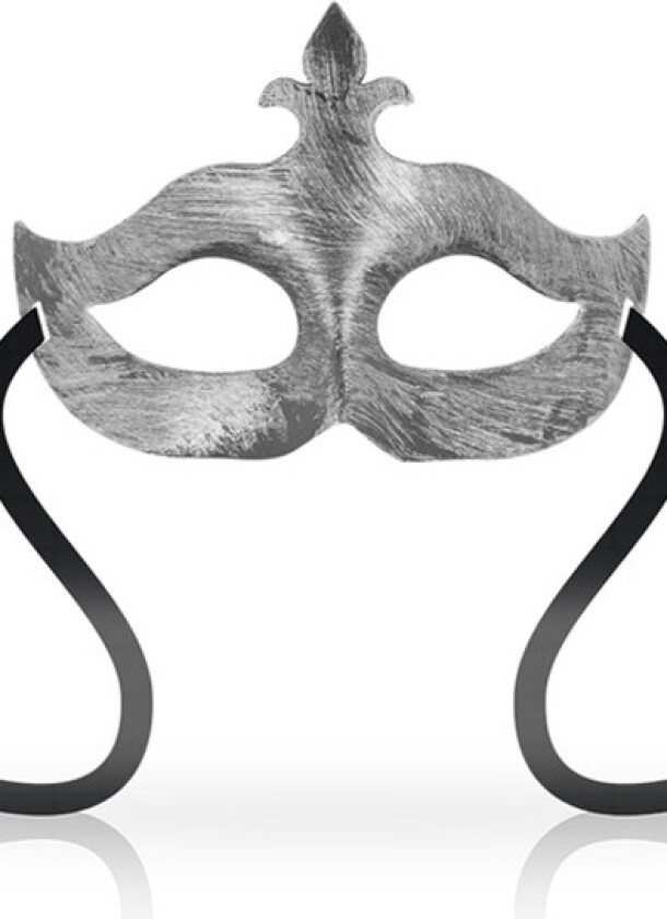 Masks Fleur De Lis Eyemask Silver