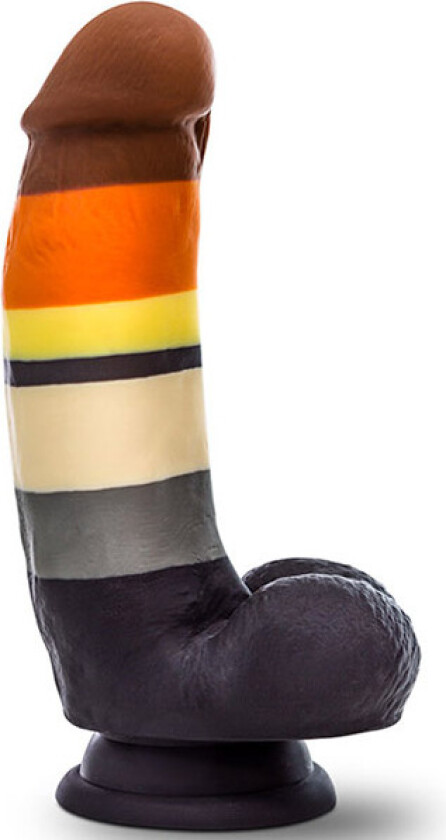 Pride Silicone Dildo With Suction Cup Bear 18cm