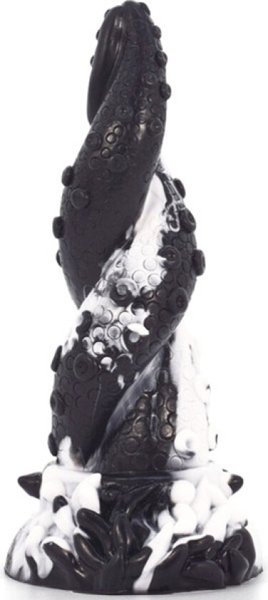 Dildo Tentamix Black-White 20 cm