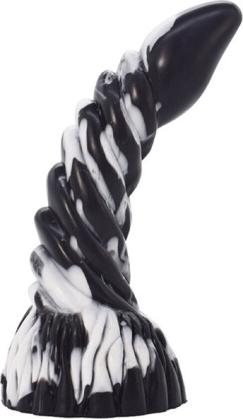 Arkan Dildo Black-White 20 cm