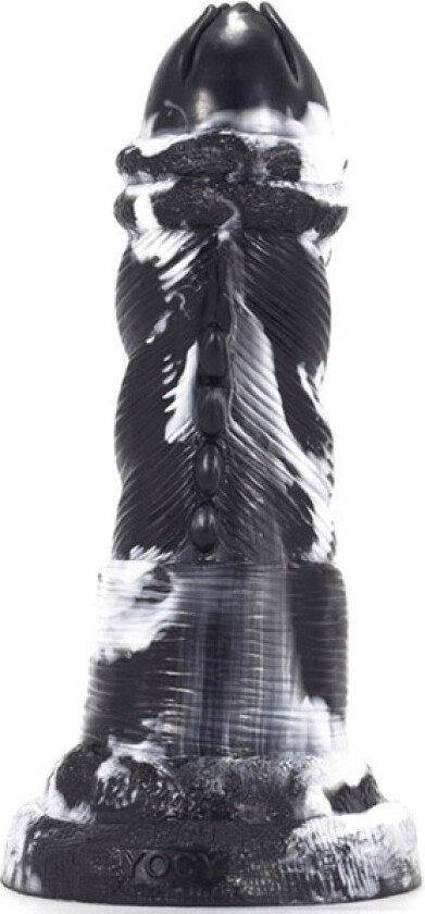 Dildo Nox Black-White 20 cm