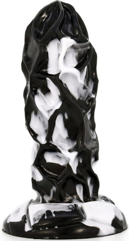 Dragonis Dildo Black-White 19 cm