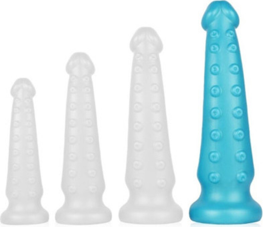 Tentakel Dildo Blue 33 cm