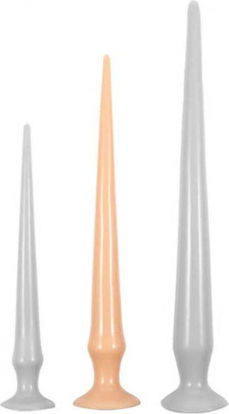 Long Dildo Tail Flex Flesh 43 cm