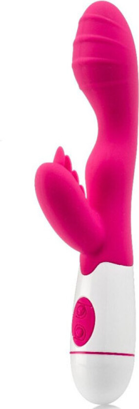 Rabbit Vibrator USB-Rechargeable Pink 20 cm