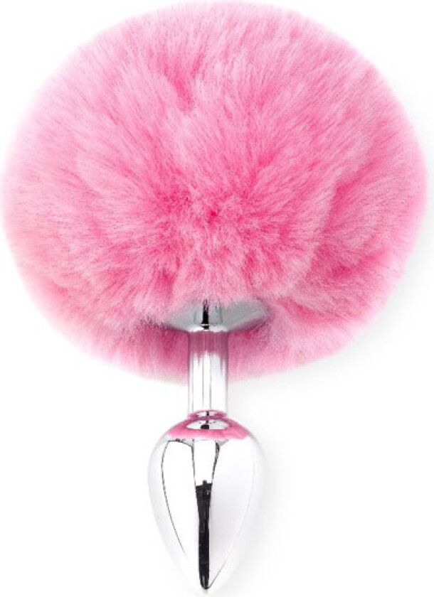 Deluxe Fluffy Bunny Tail Pink