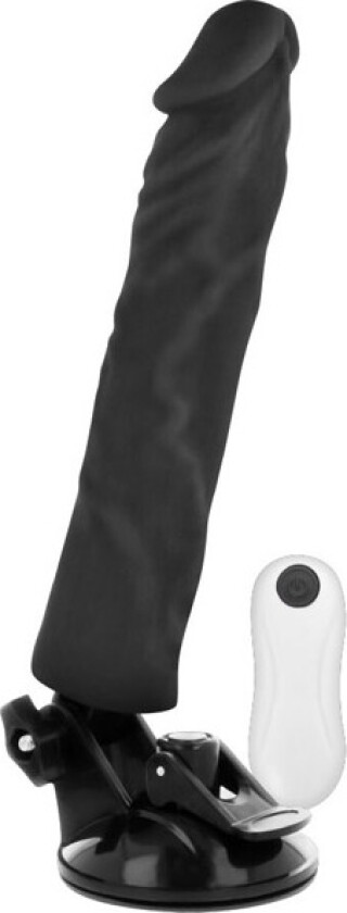 Realistic Vibrator Control Black 21 cm