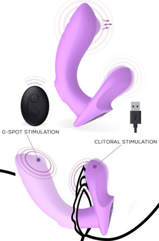 G-spot Vibrator With Clitoral Stimulation