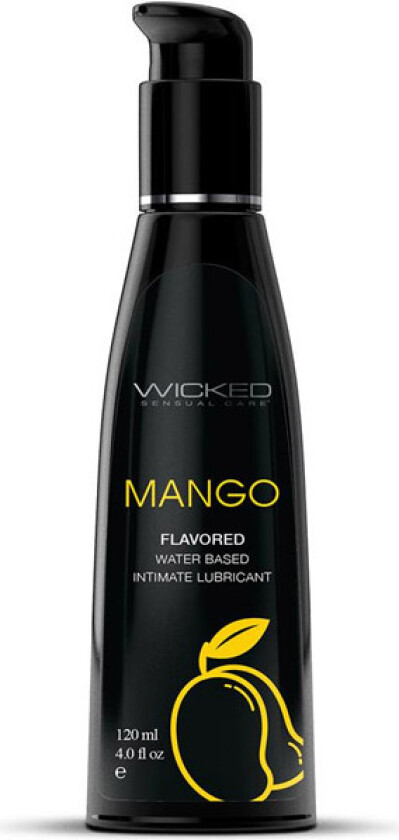 Wicked Aqua Mango Lube 120ml