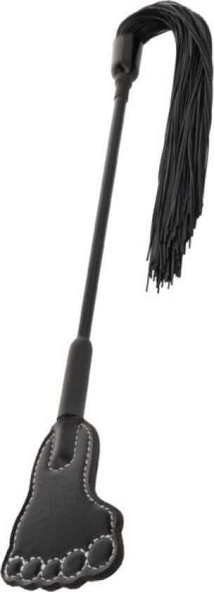 Crop Flogger Black