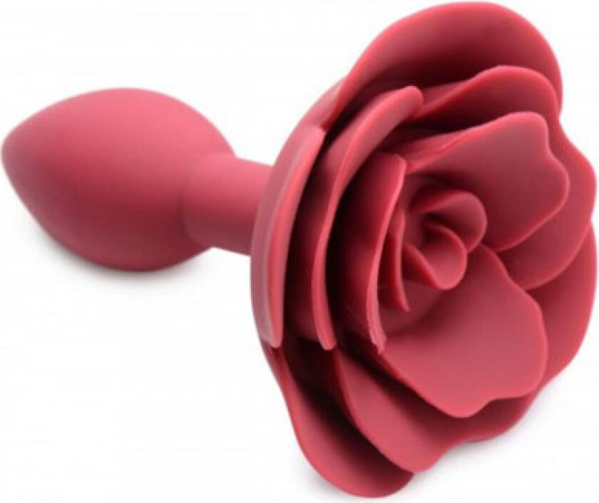 Silicone Anal Plug With Rose