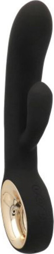 Rabbit Vibrator Handy Two Touch Grip Black