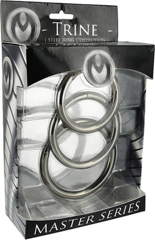 Trine Steel Ring Collection