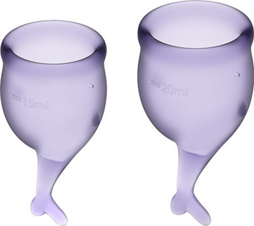 Feel Secure Menstrual Cup Purple