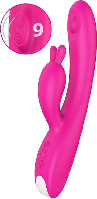 Vibes Of Love Tapping Bunny Magenta