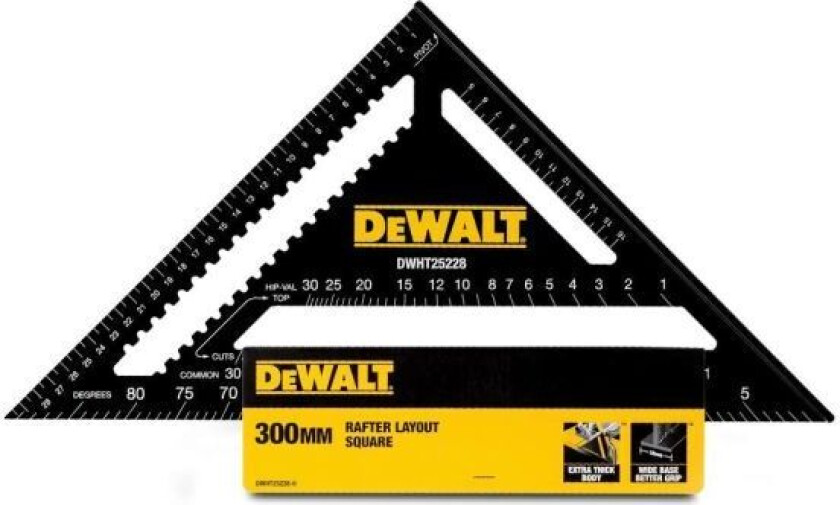 Bilde av Dewalt DWHT25228-0 Vinkelhake 30 cm, metrisk