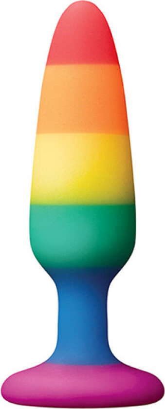 Colourful Love Rainbow Anal Plug Small