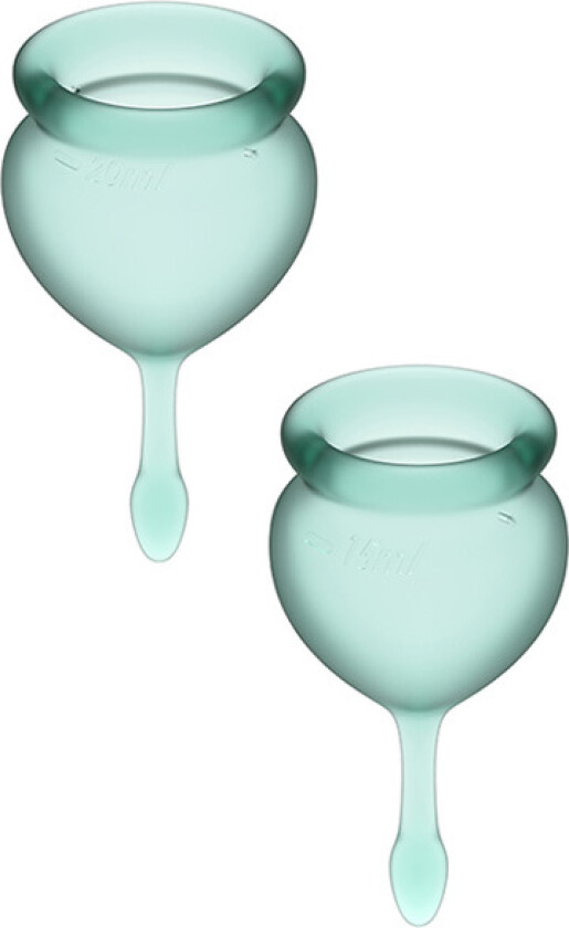 Feel Good Menstrual Cup Green