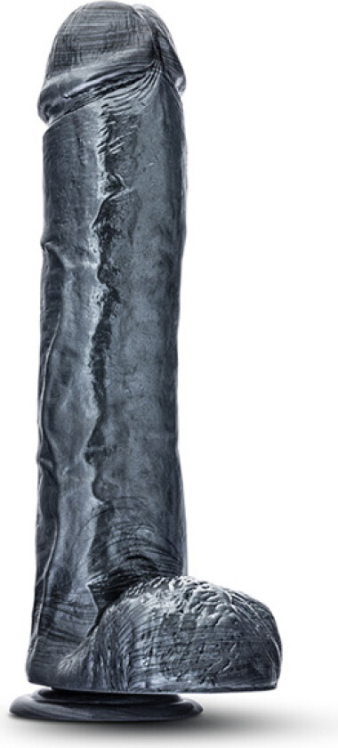 Jet Onyx Carbon Metallic Anal Dildo 29cm