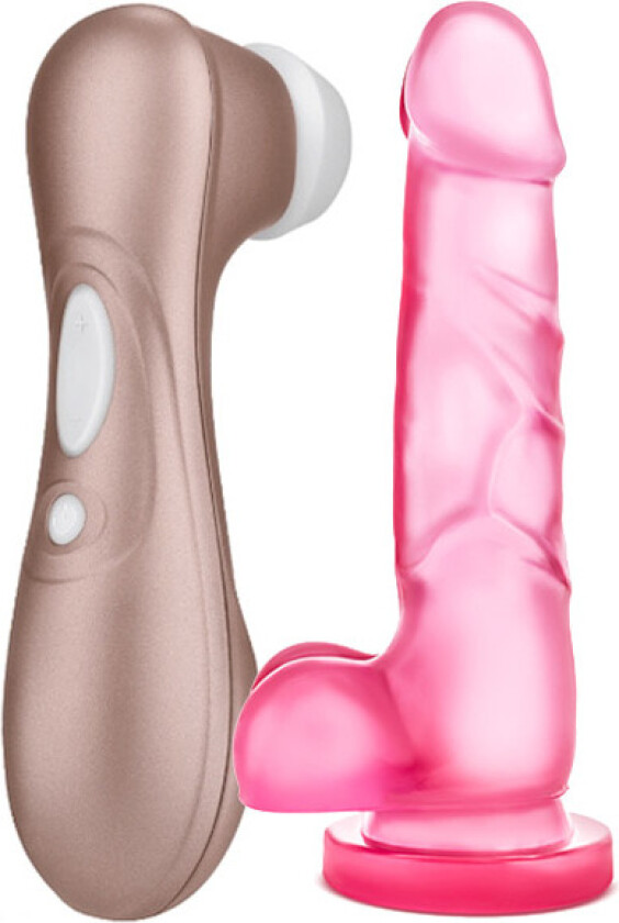 Satisfyer Pro 2 + Dildo 20 cm