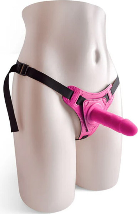 Adjustable Strap-On Belt With Realistic Dildo