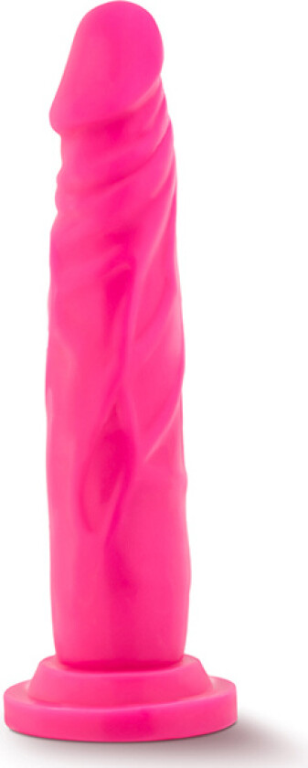 Neo Dual Density Cock Neon Pink 19cm