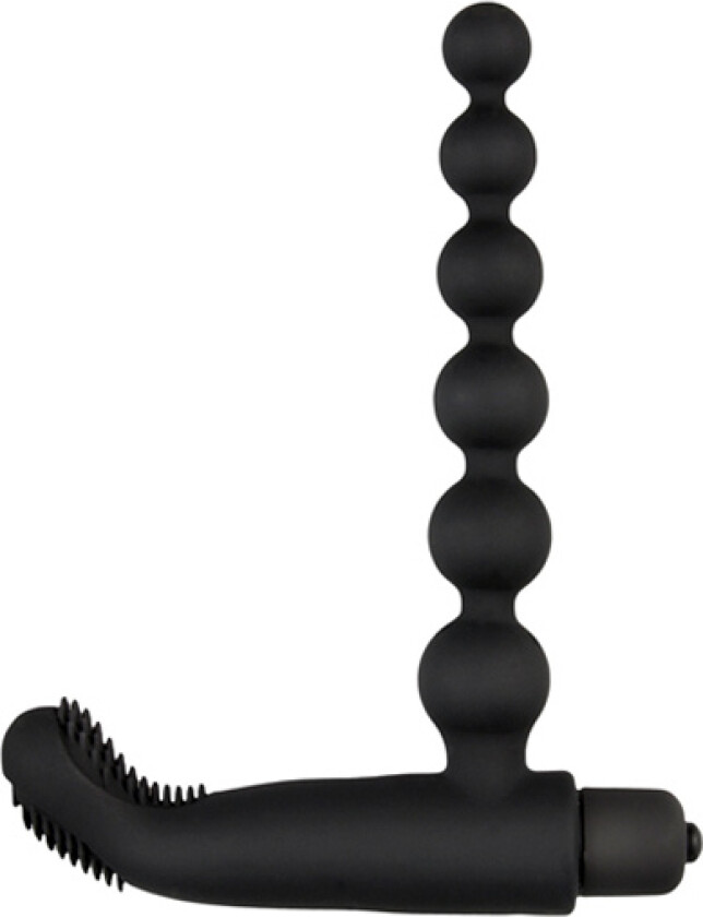 Beaded Buddy Vibrator Black