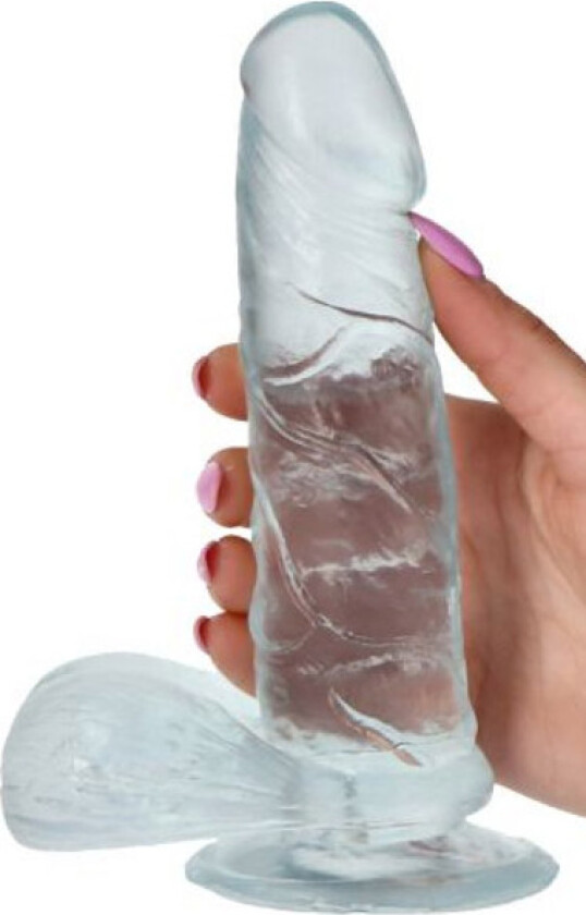 Jelly Dildo Real Rapture Clear 17cm