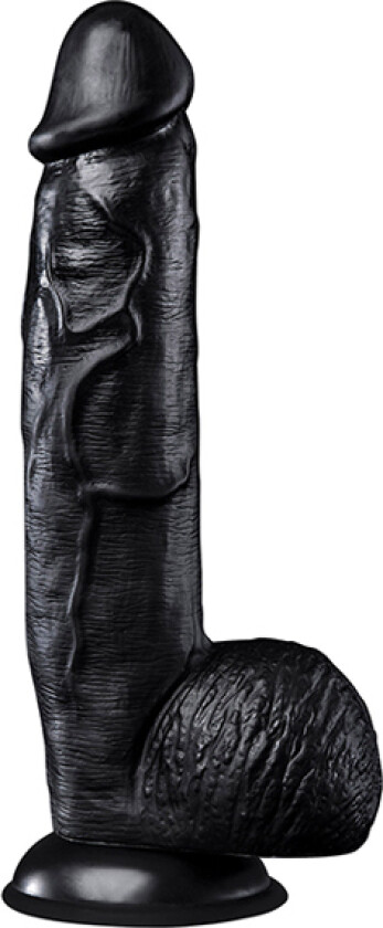 Hoodlum Dildo Black 18cm